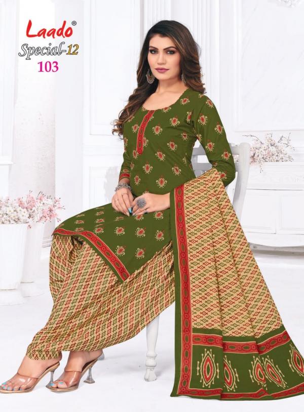 Laado Special vol-12 Cotton Designer Exclusive Dress Material